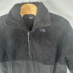 The North Face Women Medium Tundra Oversized Poncho Sherpa Pullover Fleece Black Photo 1