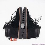 Madewell NEW  The Citywalk Lugsole Hiker Boot in Leather, True black‎ 8 Photo 3
