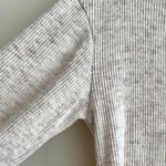 DOLAN Mockneck Long Sleeve Sweater with Keyhole Neckline, Tan, Size XS Photo 4