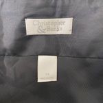 Christopher & Banks Witchy Whimsygoth Black Corduroy Sequin Mesh Midi Skirt 14 L Photo 6