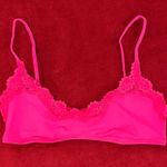 SKIMS fits everybody lace scoop bralette in flamingo pink Photo 0