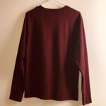 City Streets  Womens Maroon Graphic Sweatshirt Sz M Photo 6