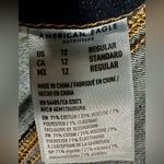 American Eagle  dark wash jegging jeans size 12 Photo 10