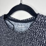 Lululemon  Size 6 Runderful Long Sleeve Knotted Jacquard‎ Black White Running Gym Photo 4