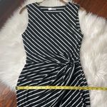 Nine Britton Black & White Stripe Dress NWOT Photo 4