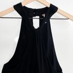 Free People  Black Twist Shout Keyhole Tank Top XS Photo 4