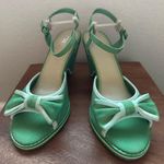 Nordstrom rsvp Designer Sandals BRAND NEW sz 9,5 Grass Green Photo 4