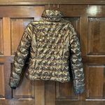 The North Face Women's Holladown Cropped Puffer Jacket Metallic Copper Small Photo 1