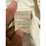 Womens Beige Shirt Large Polyester‎ Long Sleeve Button Down Casual Top Tan Photo 4