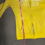 Abercrombie & Fitch  Women's Hoodie Full Zip Yellow Vintage Y2K Size Medium Photo 9