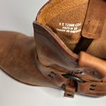 Frye Wyatt Harness Short Leather Boots in Cognac Photo 7