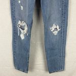 Levi's NWOT  Wedgie Button-Fly Distressed Jeans Size 25 Photo 2