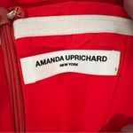 Amanda Uprichard  X Revolve Strapless Puzzle Gown In Crimson Red Photo 8