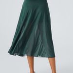 Unbranded Women’s Teal Sheer Midi Sport Skirt w/ Built Photo 9