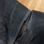 Dansko  Women’s 9.5 Sheena Slouchy Wedge Leather Ankle Black 3” Heel Zip Closure Photo 4