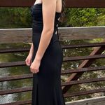 Camille La Vie Black Prom Dress  Photo 3