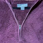 Ariat Womens Maroon Berber Sherpa Hoodie Sweatshirt Jacket Size Medium Cozy Warm Photo 5