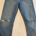 ZARA high waisted ripped jeans Photo 4