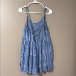 Chic Asymmetrical Blue Dress Photo 2