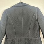 Loft Ann Taylor black wool blend textured ruffled blazer jacket size 8 NEW Photo 12