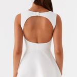 Peppermayo satin white dress Photo 3