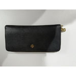 Tory Burch  Black Emerson Zip Passport Continental Wallet K Photo 1