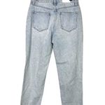 Pistola NWT  Presley Relaxed Distressed High Rise Roller Jeans 26 Hibiscus Blue Photo 4