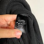 Nic+Zoe  black knit midi fringe skirt Photo 5