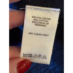 Lilla P Dress Women‎ Medium Navy Blue Quilted Zipper Boat Neck Shift Mini NWT Photo 9