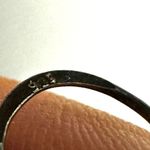 sterling silver floating freshwater pearl and crystal earrings Photo 4