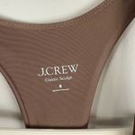 J.Crew NWT  Gail Smoky Willow Wood One-Piece Classic Sculpt Swimsuit Size 8 Photo 5