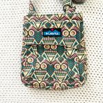 KAVU  Novelty Aztec Owl Print Green Yellow Slim Crossbody Adjustable Casual Bag Photo 2