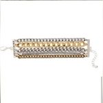 Jenny Bird  Austin Mixed Metal Multi Layer Chain Bracelet NWT Photo 2
