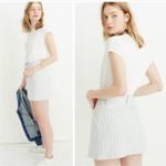 Madewell Blue & White Striped Jean Skirt - NWT Photo 3