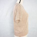 Loft New!  Shimmer Dolman Sweater Tee, color:‎ Rose Gold Photo 3