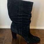 Alfani Black suede slouched boot Photo 1