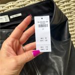 Abercrombie & Fitch Abercrombie NEW WITH TAGS The 90’s Straight Ultra High Rise Leather Pants Photo 5