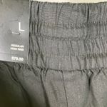 INC International Concepts Wide Leg High Rise Black Pants Size L New Classic Size L Photo 2