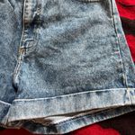 Paris Blues Vintage 90s  acid wash high waisted denim mom shorts 24 Photo 3