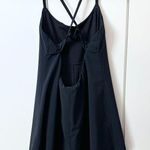 Aerie  Offline Real Me Ruffle Lined Mini Dress - Black - S Photo 4