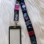 Scream horror movie lanyard with Id/ card holder Black Photo 2