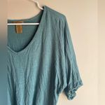 Wrangler Women’s  Tiffany Blue Top Size Medium Photo 4
