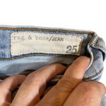 Rag and Bone  Blue Denim Jeans The Dre Slim Boyfriend in Portland Women Sz 25 Photo 8