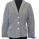 Sandro  Pinstripe Blazer Photo 0