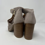 Charlotte Russe  Open Toe‎ Heels Sz 8 Photo 2