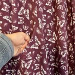 NWT Yak & Yeti Butterfly Long Sleeve Tunic Small Purple Photo 1