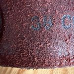 Tony Lama Brown Tooled Leather Swarovski Crystals Concho Cross Western Belt 38 Photo 13