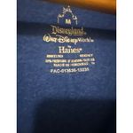 Hanes Disneyland Resort Mickey Mouse full Zip-Up Hoodie M Blue Photo 4
