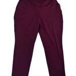 EXPRESS Women burgundy Super Soft Double Knit Dress Pants Sz XL New Photo 0
