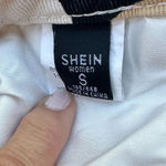 SheIn Argyle Denim Wide Leg Mom Jeans - small Photo 6